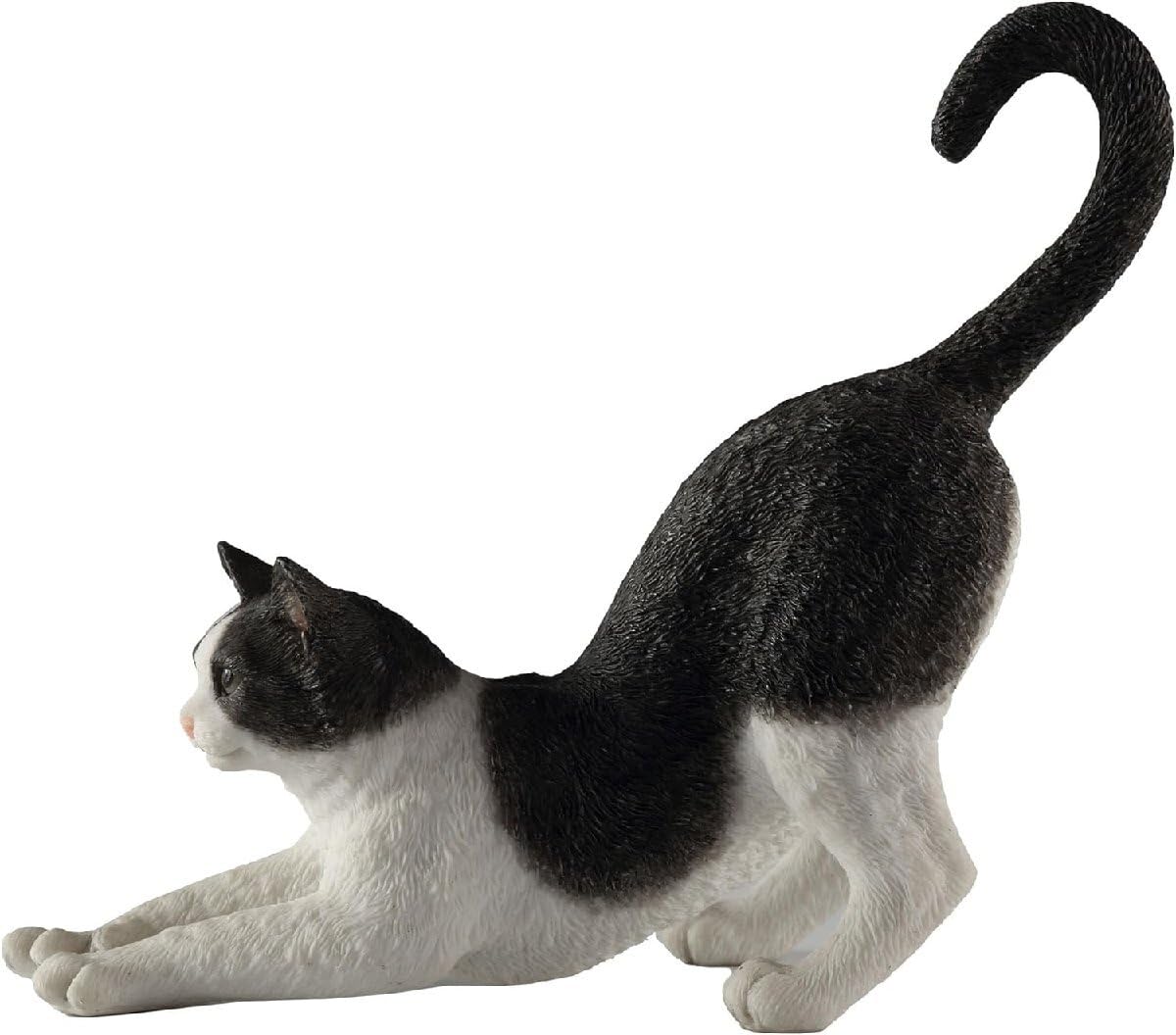 ストレッチする猫の置物 ストレッチする猫の置物